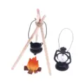 Kerosene lamp set