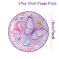 8pcs 7inch plate