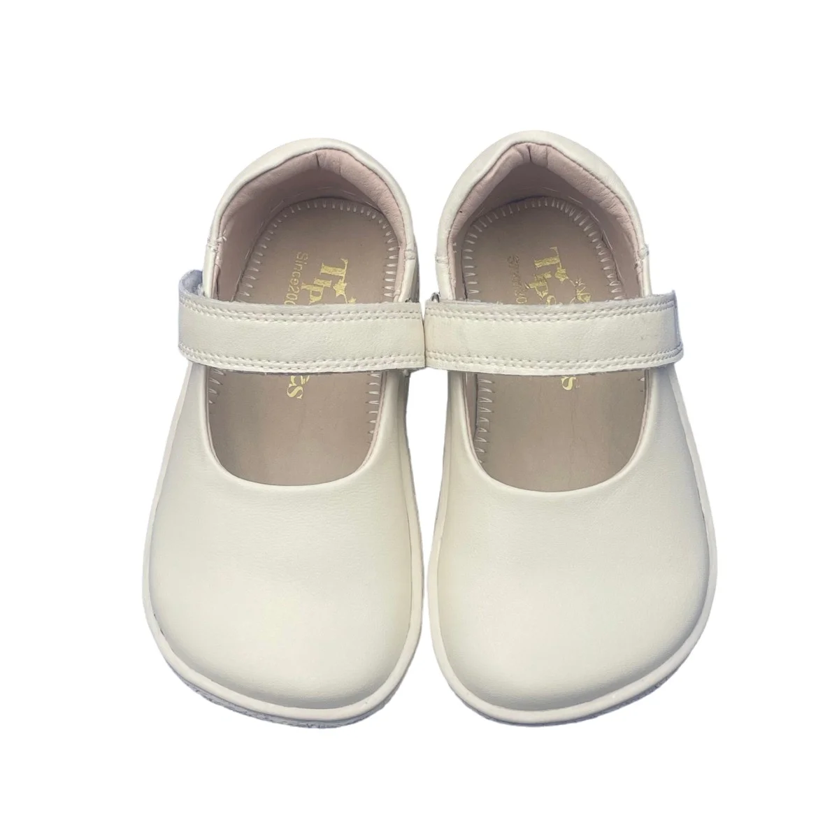 Tipsietoes, nuevo zapato Mary Jane de cuero genuino para niñas y niños, zapatillas descalzas, peso ligero, minimalista, doble correa - imagen 3