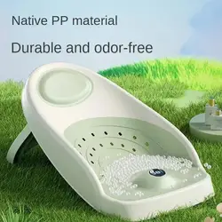 Asiento de baño para bebé ergonómico con soporte antideslizante