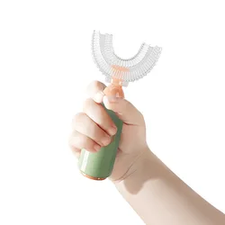 Cepillo dental de silicona para bebés – Diseño de cohete