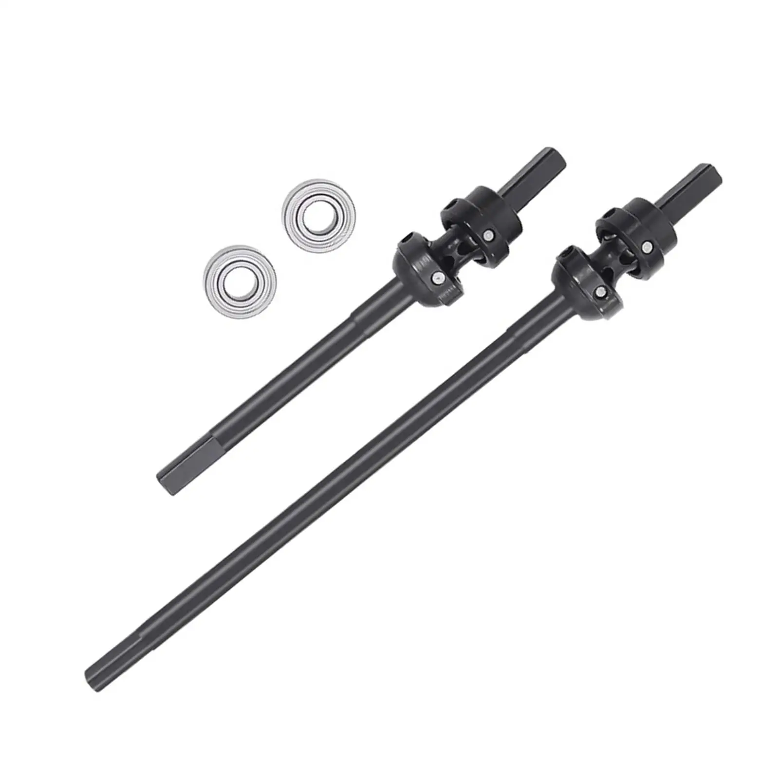 2 Pieces RC Car Drive Shaft Replacements Professional RC Vehicle Axles Spare Part for SCX10 III 1/10 DIY Accessories Spare Parts