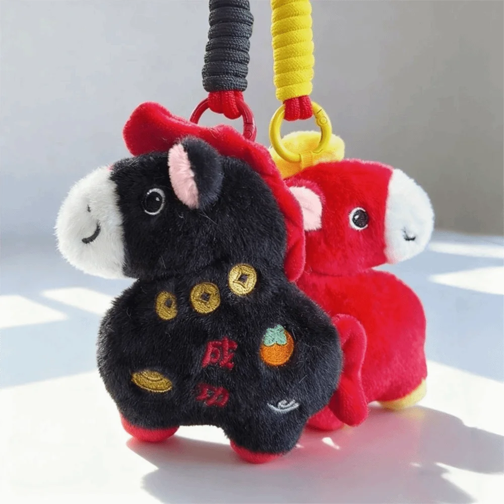 Colgante de peluche caballo para bolso – Adorno suave y tierno - imagen 3