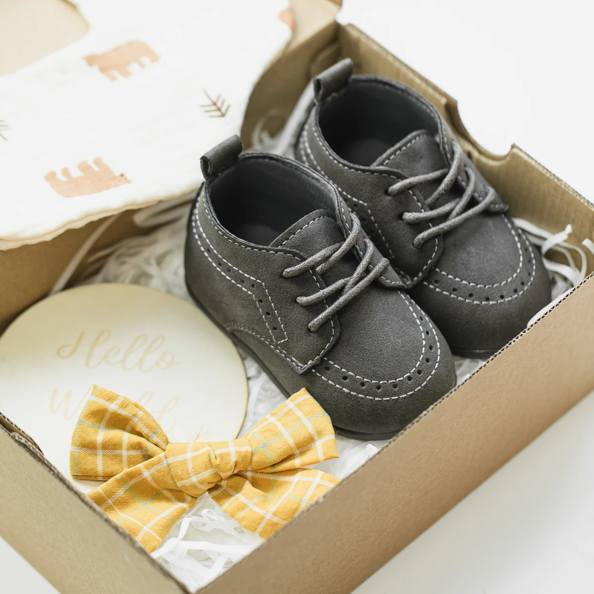 KIDSUN, zapatos clásicos para bebés, niños y niñas, zapatos de cuero PU para recién nacidos, zapatos para primeros pasos, zapatos antideslizantes de suela suave de goma para niños - imagen 4