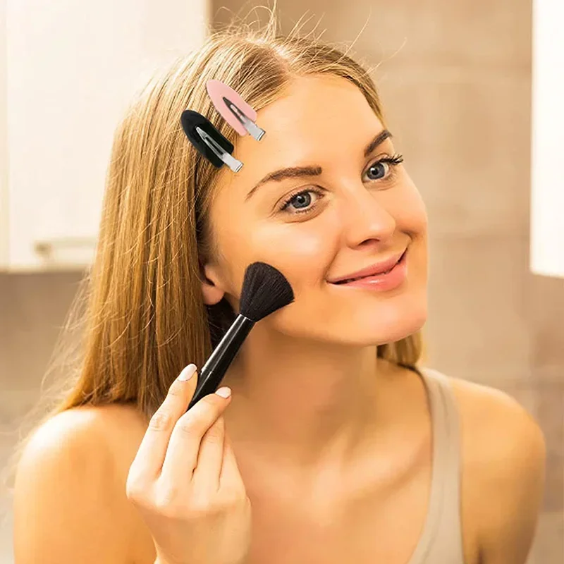 Horquillas de estilismo para maquillaje, 10 unidades/juego para mujeres y niñas, pasadores para el cabello, accesorios para el cabello de moda, pinzas básicas para el cabello sin arrugas - imagen 2