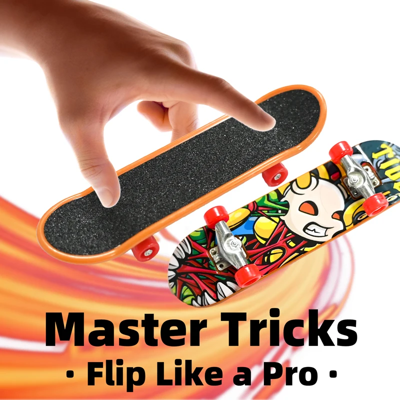 3/1 Uds Mini monopatín de dedo tablero de dedo de escritorio tablas de dedo creativas juguetes para niños regalos de recuerdo de fiesta de cumpleaños - imagen 2