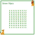 10pcs straws