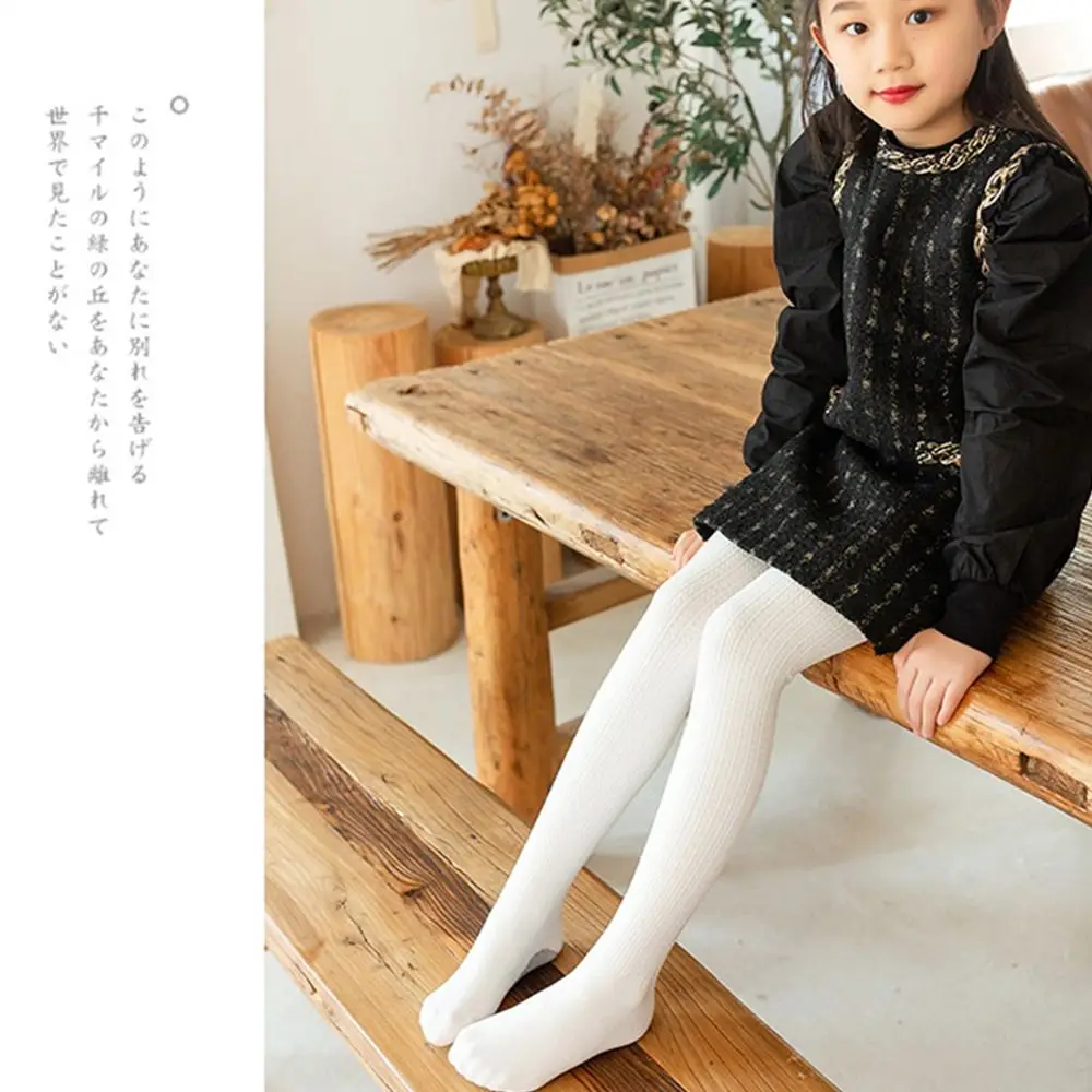 Mallas elásticas de ballet para niña – Algodón suave transpirable - imagen 2