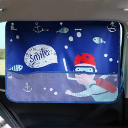 Cortinas solares con dibujos animados para coche SUV – Protección y privacidad