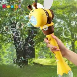 Máquina de burbujas con luz – Sopladora automática infantil para exterior