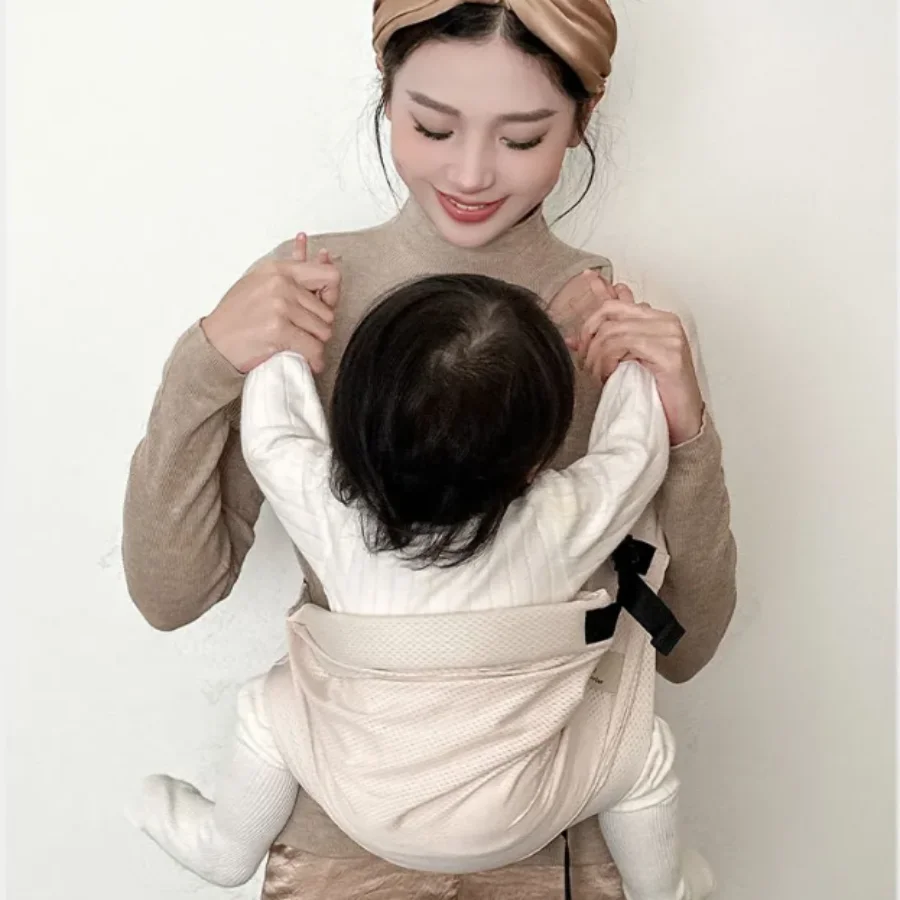 Nuevo Portabebés portátil, portabebés, mochila para niños pequeños, bolso de hombro, portabebés, mochilas para recién nacidos, bolsas infantiles para recién nacidos - imagen 4