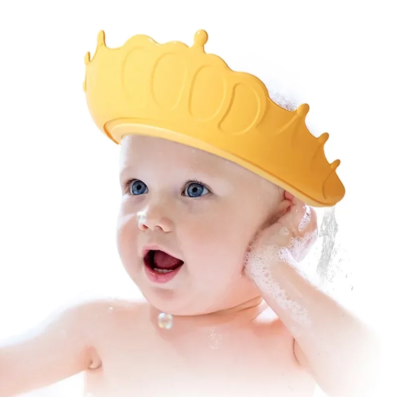 Gorro de silicona ajustable para bebé con protección auditiva
