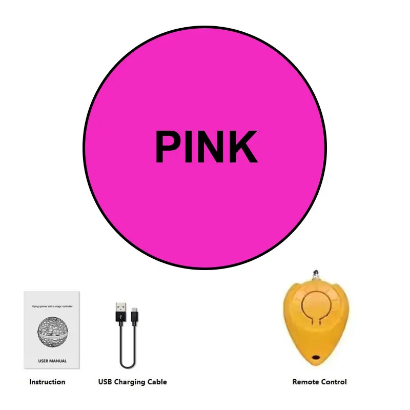 Pink magic ball