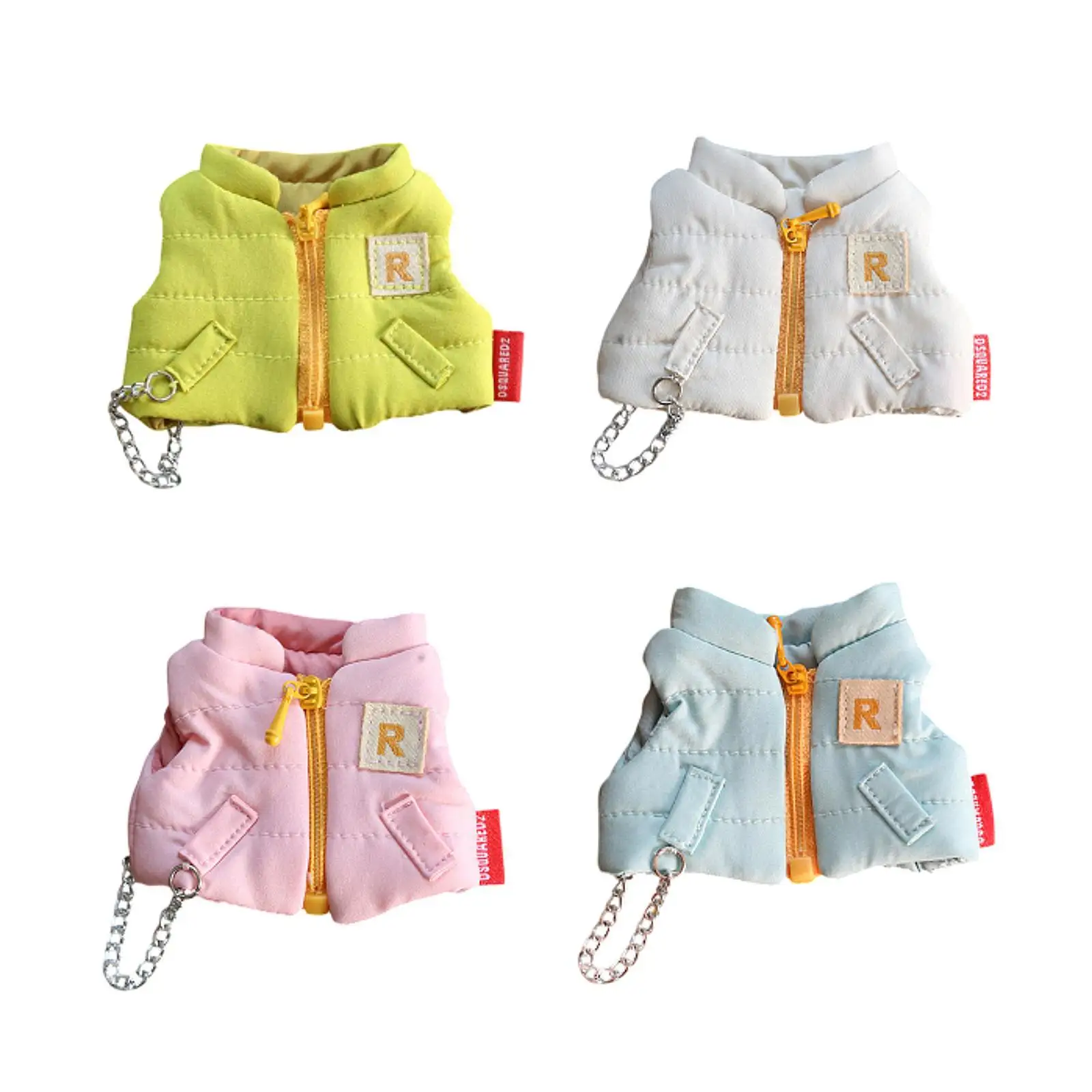 Dolls Cotton Vest Outfits Accessory Costume for 10-15cm Dolls Girl Dolls Dress