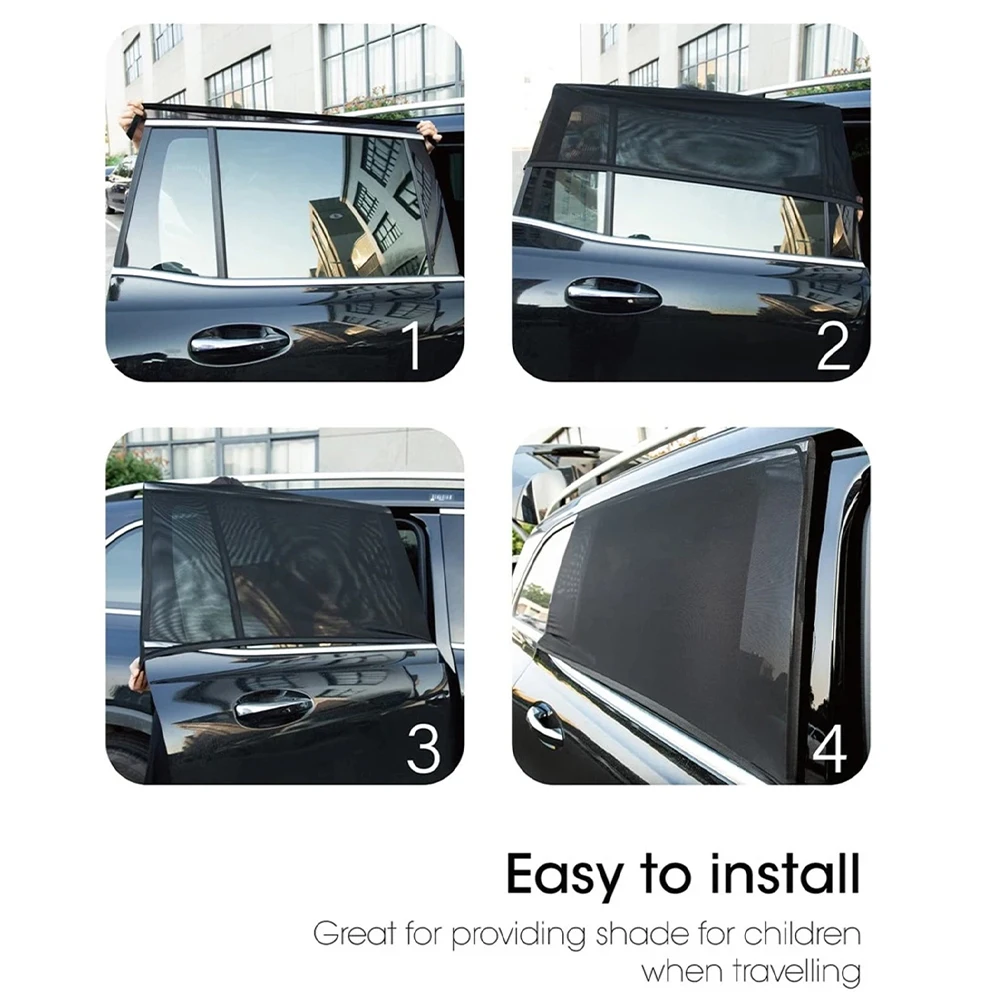 Protector solar para ventanilla de coche – Mosquitera UV - imagen 2