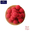 Red Crochet Beads