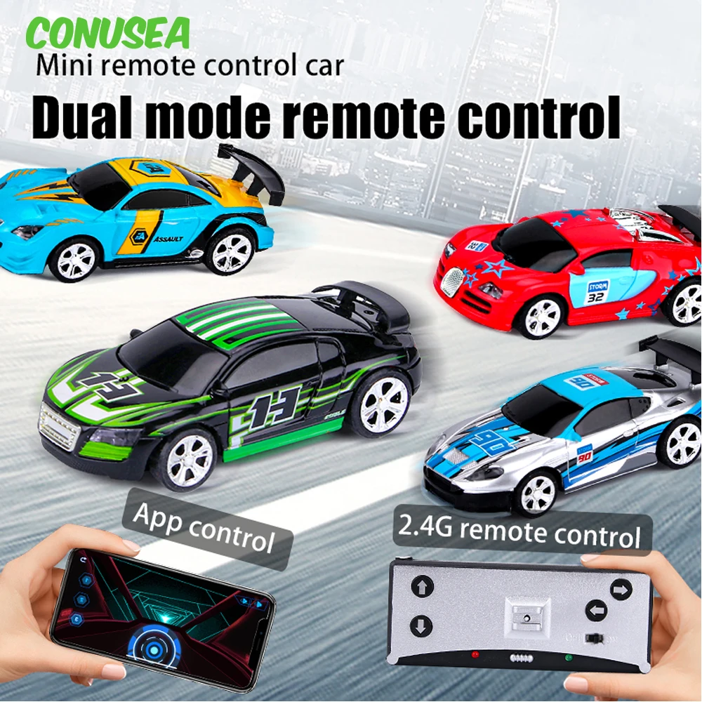 Coche teledirigido Mini Can de carreras por control remoto - imagen 3