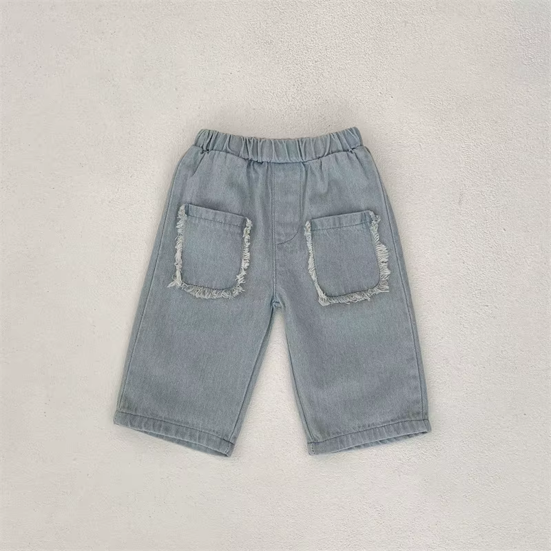 Vaqueros para bebé y niña - Pantalones casuales de primavera - imagen 5