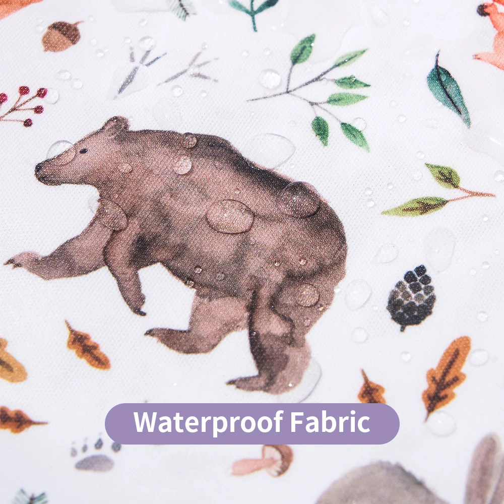 Elinfant-Juego de 2 uds. De bolsa seca para pañales PUL impermeable, 18x25cm, insertos para pañales, Mini bolsa para pañales húmedos a la moda - imagen 5