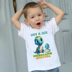 Camiseta infantil I Will Become A Brother - anuncio de embarazo