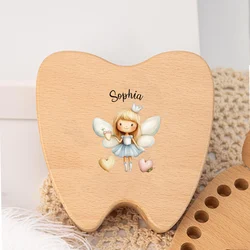 Caja de dientes personalizada para hada – Recuerdo bautizo original