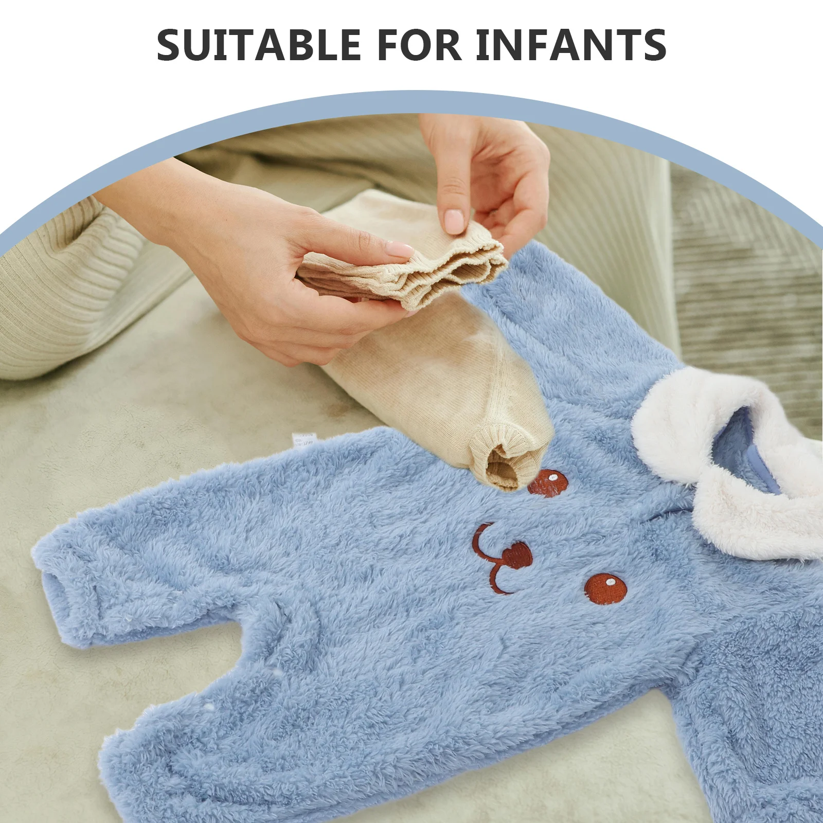 Pelele cálido de manga larga gruesa para bebé, traje de invierno para bebé, ropa para recién nacido, trajes de Otoño Invierno para niños y niñas, mono infantil - imagen 2