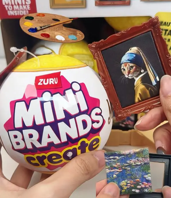 Zuru Mini Masterpiece – Bolas sorpresa con obras de arte en miniatura