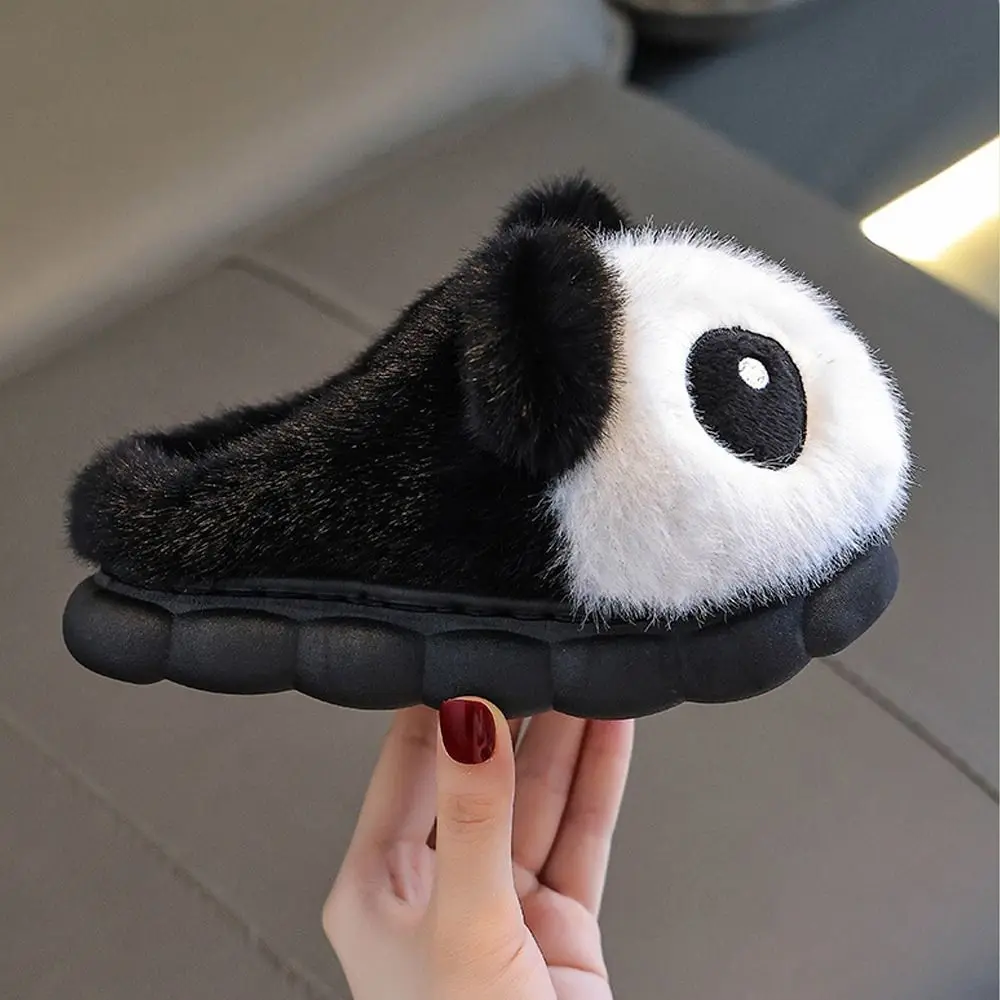 Nuevas zapatillas bonitas de Panda para niños, zapatos de suelo para mantener el calor, cómodas Zapatillas de casa para interior - imagen 2