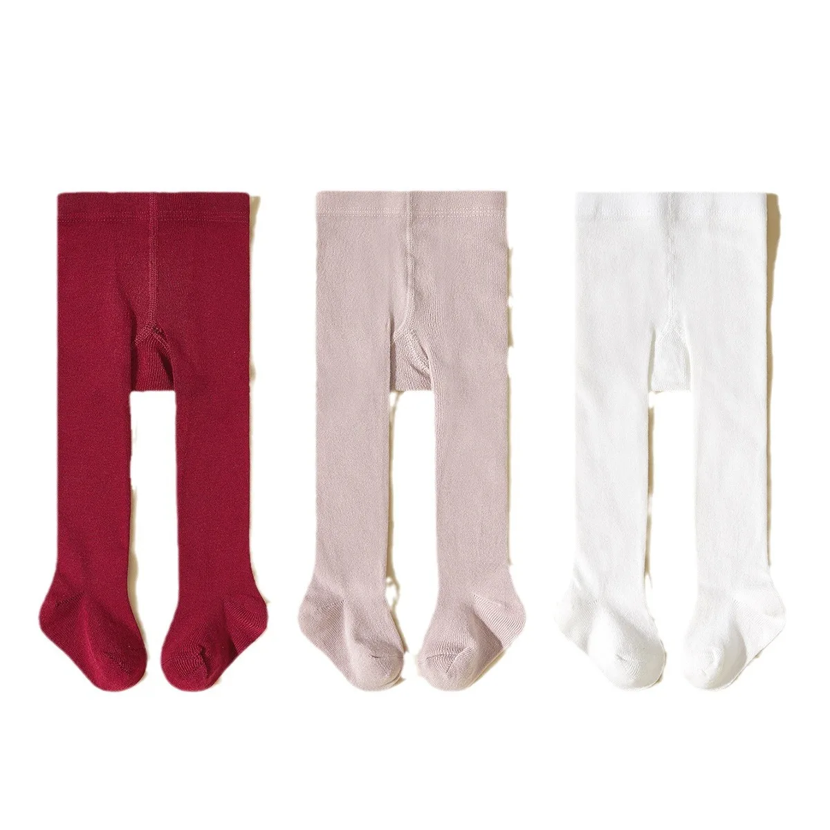 Medias de algodón para bebé – Suaves y lisas para otoño e invierno - imagen 4