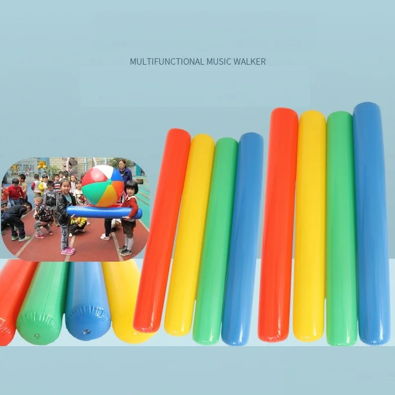 Palos de alegría inflables coloridos para adultos, fideos flotantes, juegos acuáticos al aire libre, juguete para playas, decoración de Fiesta EN LA Piscina, 1/6 Uds. - imagen 2