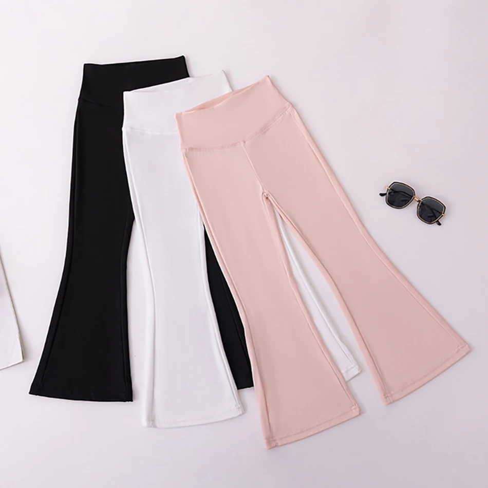 Leggings Bootcut cintura alta cómodos para niña primavera otoño - imagen 2