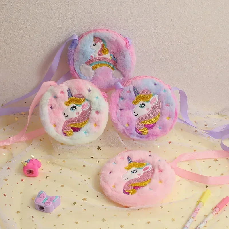 Monedero infantil de unicornio con accesorios para niños - imagen 4