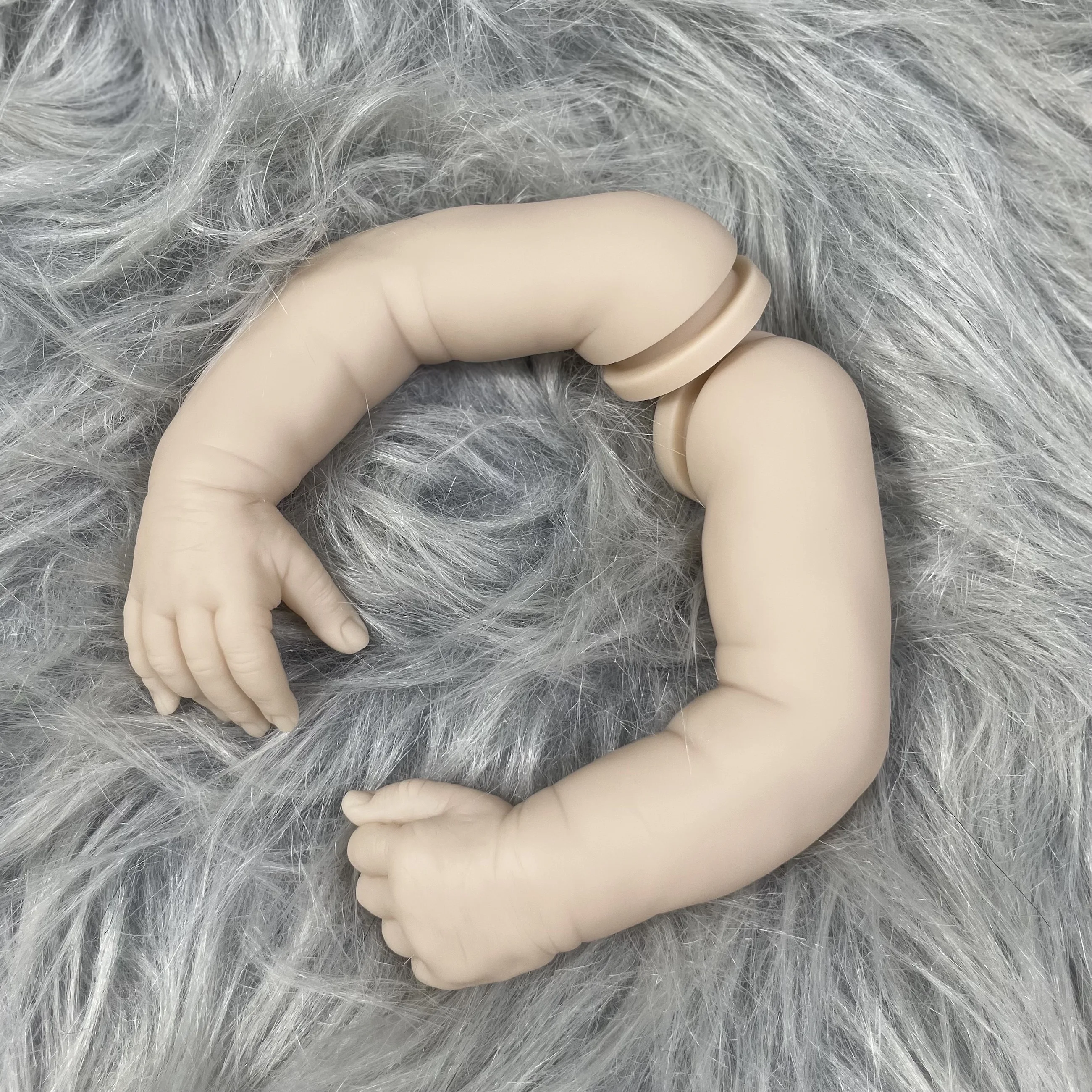 MRB Sanya muñeca reborn realista de vinilo sin pintar - imagen 5