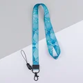 blue  lanyard