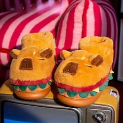 Capibara botas de nieve acolchadas con algodón para niños – Invierno