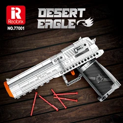 Kit bloques construcción militares - 356 piezas - Pistola Desert Eagle