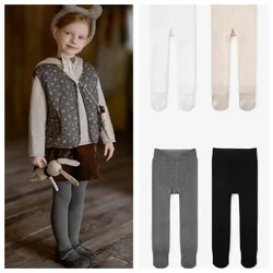 Leggings gruesos de invierno para niñas, almacenamiento de calor, cálidos, 7A, elásticos, antibacterianos, mallas cálidas para niñas