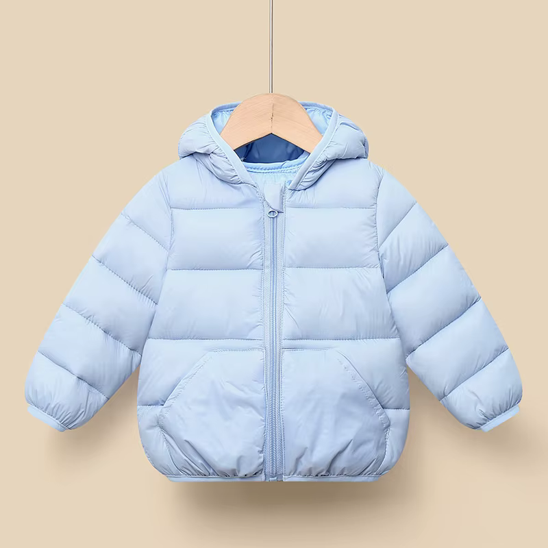 Abrigo de plumón con capucha para niños – Chaqueta cálida en otoño - imagen 4