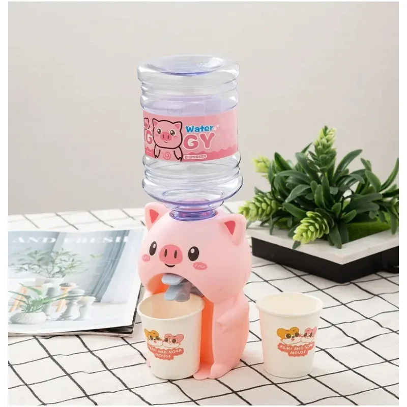 Dispensador de agua de dibujos animados para niños, juguete de cocina, juego de rol, flujo de agua simulado, Material seguro para niños de 3 a 6 años - imagen 4