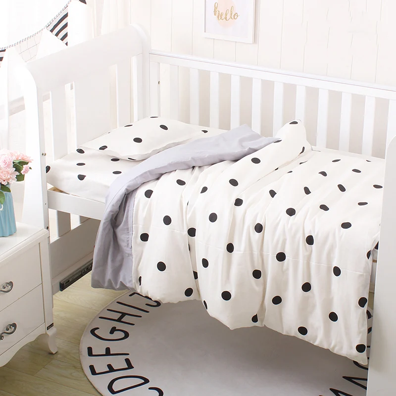 Funda de edredón de algodón para bebé, funda de edredón de estilo nórdico de 150x120cm sin relleno, 1 unidad, funda nórdica respetuosa con la piel para recién nacidos con dibujos animados - imagen 5