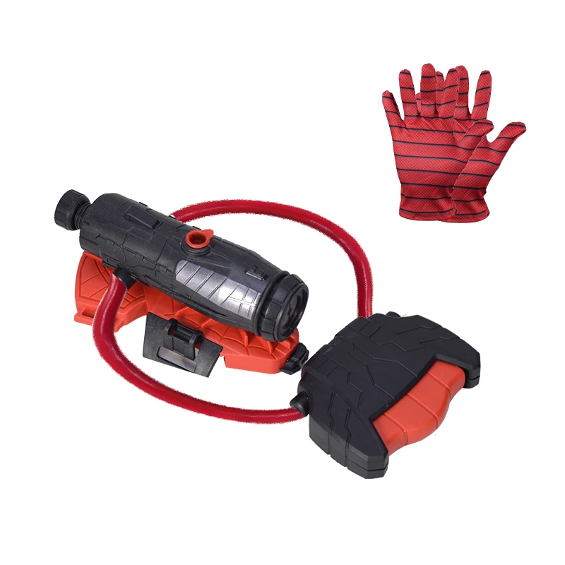 with gloves