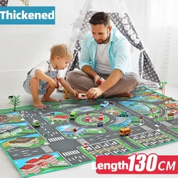 Tapete acolchado infantil no tóxico – Ideal para gatear y jugar