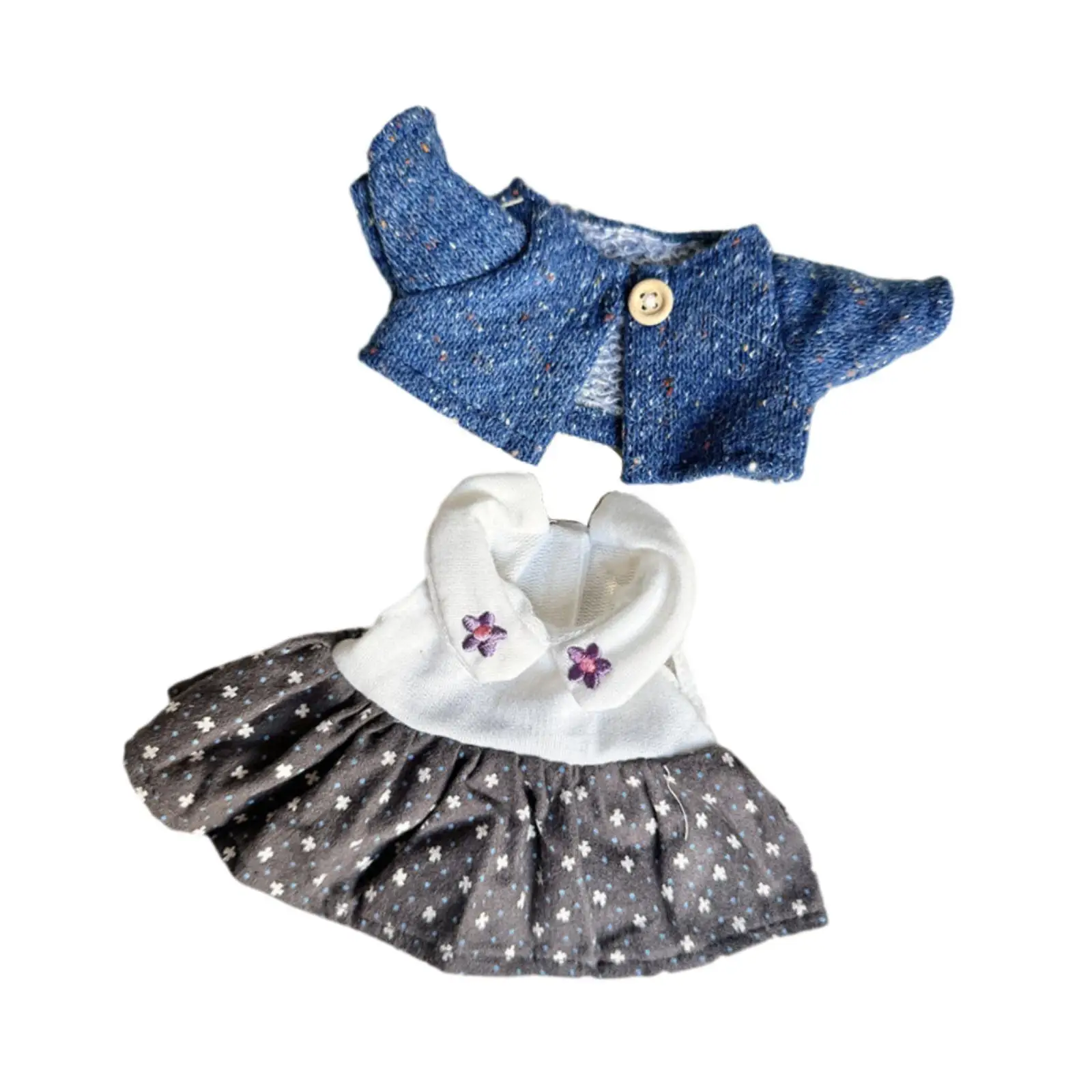 Doll Dress Outifits Photo Props Alive Cute Doll Clothes Suit for 20cm Dolls