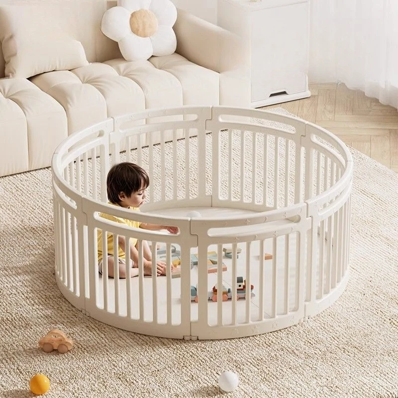 Parque infantil lavable con colchoneta de seguridad para bebés