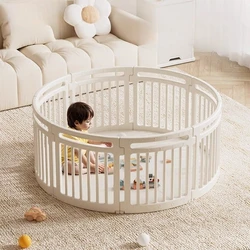 Parque infantil lavable con colchoneta de seguridad para bebés