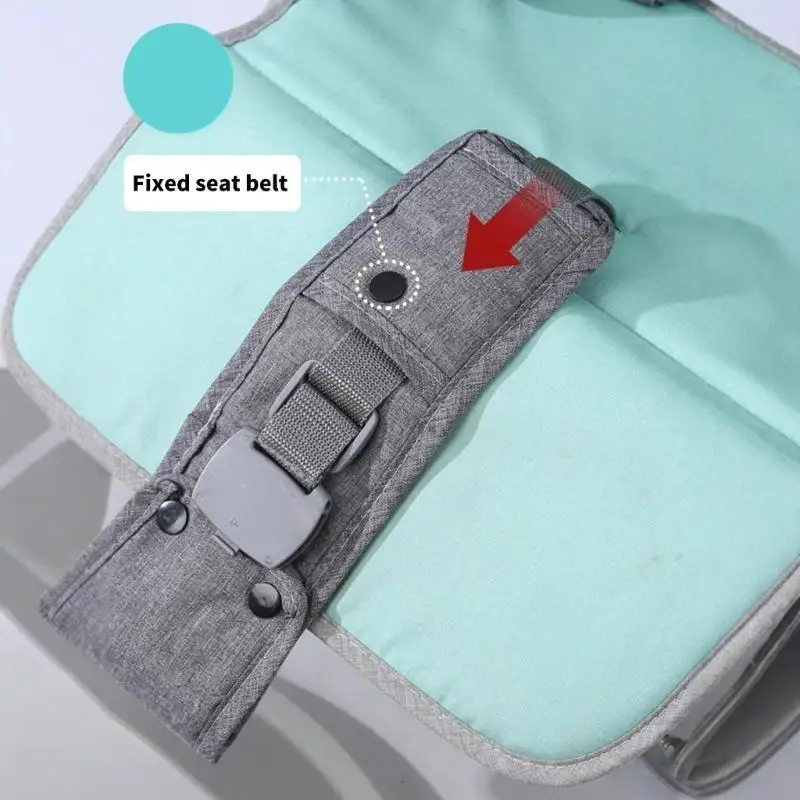 Cochecito de bebé antideslizante Universal, cubierta protectora para la entrepierna delantera, accesorios de cochecito, almohadilla de cubierta para cinturón de seguridad para la entrepierna delantera, 1 ud. - imagen 4