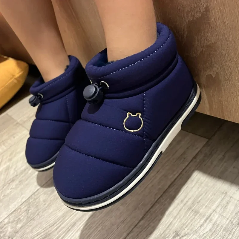 Zapatillas de invierno antideslizantes térmicas para niños y bebé