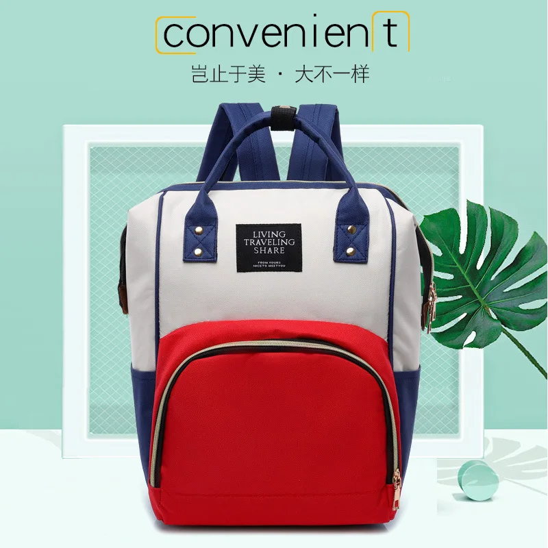 Mochila pañalera impermeable para bebé – Gran capacidad