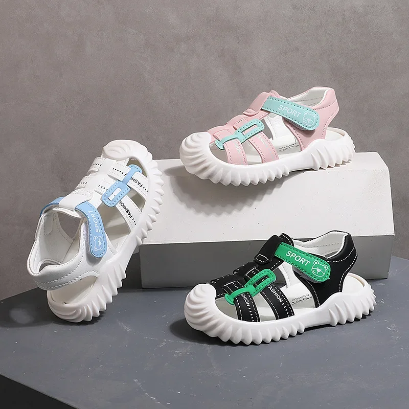 2025, novedad de verano, zapatos de bebé, zapatos de suela blanda para niño, sandalias antideslizantes para niña, zapatos para caminar versátiles con agujeros, zapatos de playa ligeros, Zapato - imagen 4