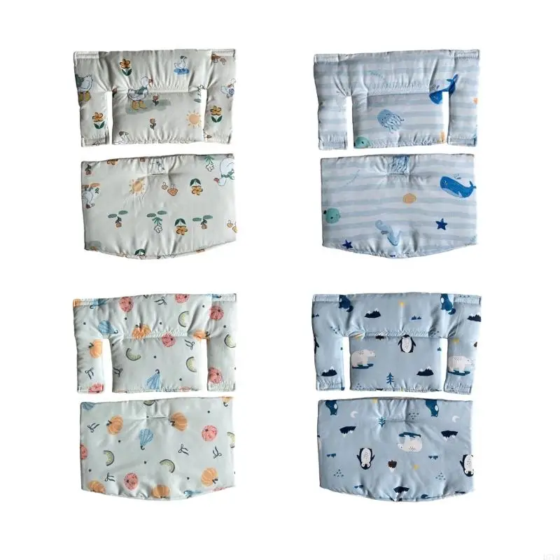 D7YD Ayrılabilir Sandalyesi Koltuk Pedi Güzel Baskı Bebek Yemek Sandalyesi Minderi Mat Yumuşak Rahat Çoğu Yemek Sandalyesi